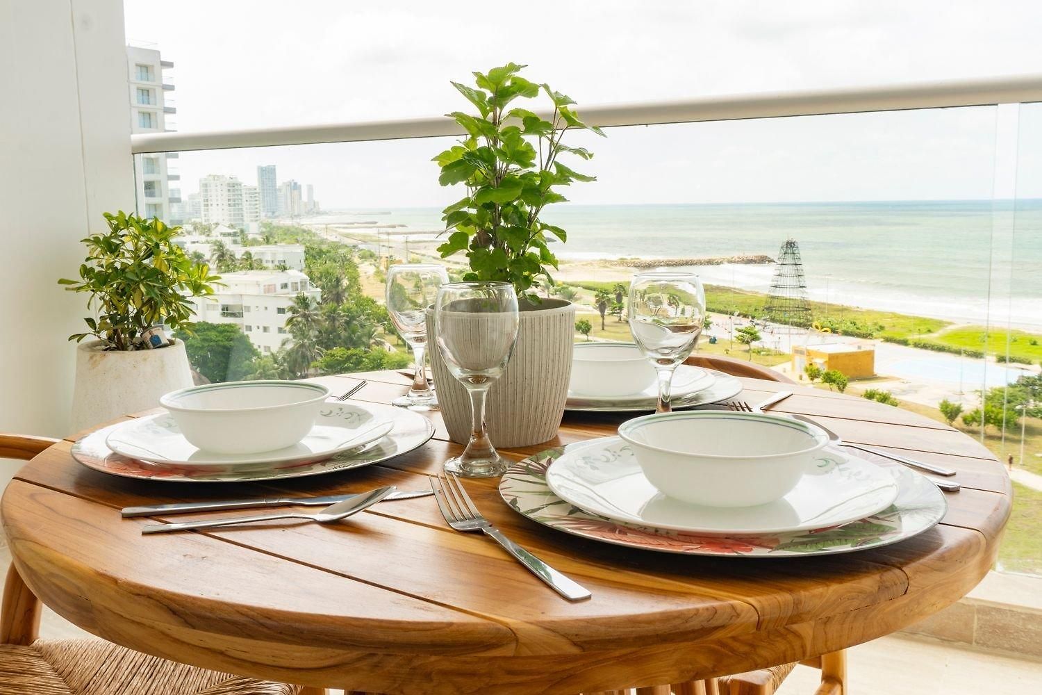 Cb906 | Encantadora Ocean View Y Diseño Cálido Apartamento