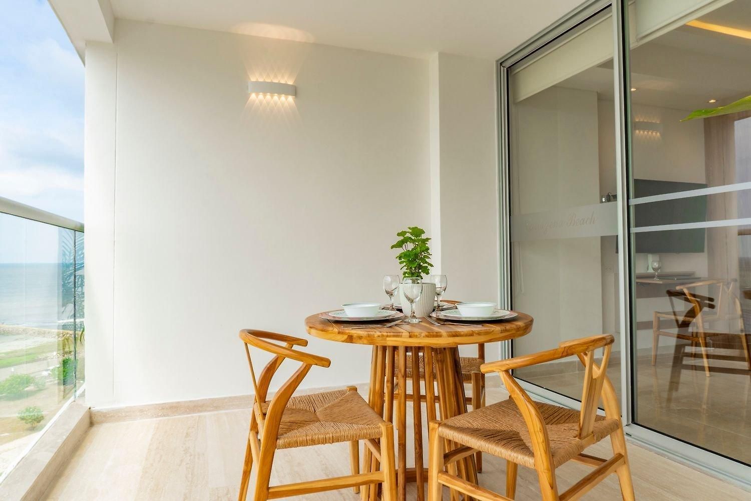 Apartamento Cb906 | Encantadora Ocean View Y Diseño Cálido Cartagena