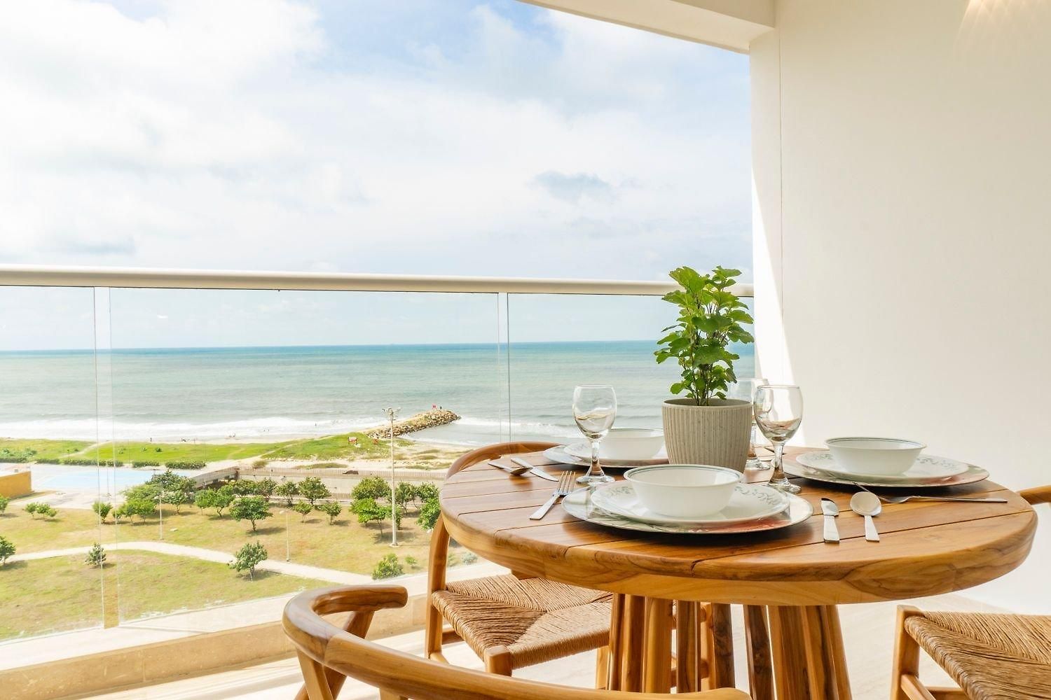 Cb906 | Encantadora Ocean View Y Diseño Cálido Cartagena