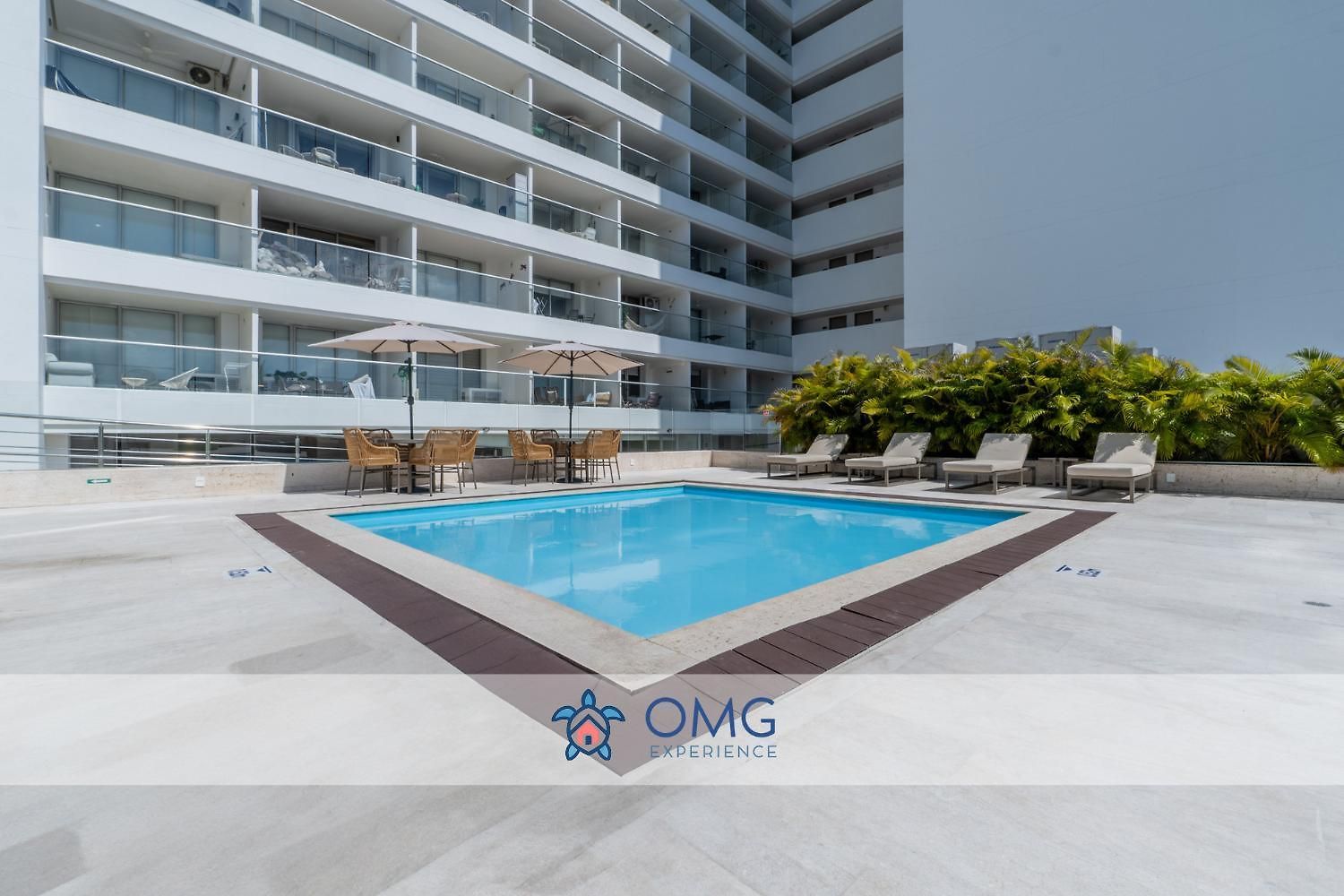 Cb906 | Encantadora Ocean View Y Diseño Cálido Apartamento